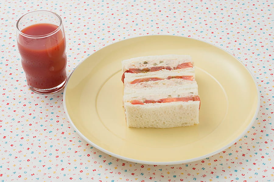 ツナとじゃがいものキリディップサンドイッチ